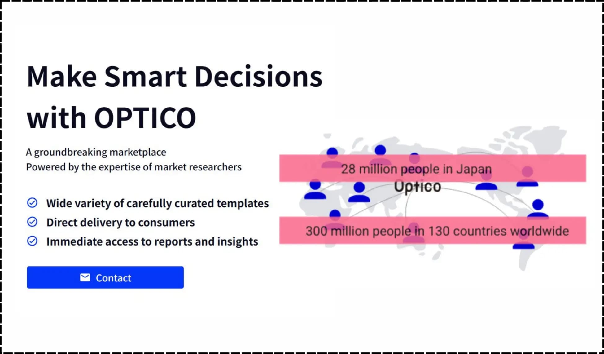 english Optico service page