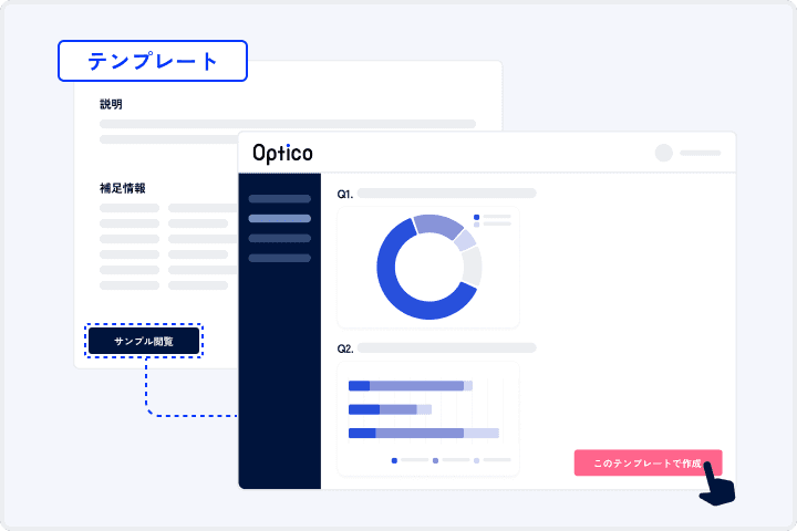欲しいアウトプットから選べる